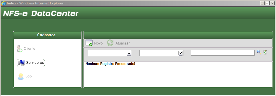 16-DataCenter_Cadastro de servidores do NFSe