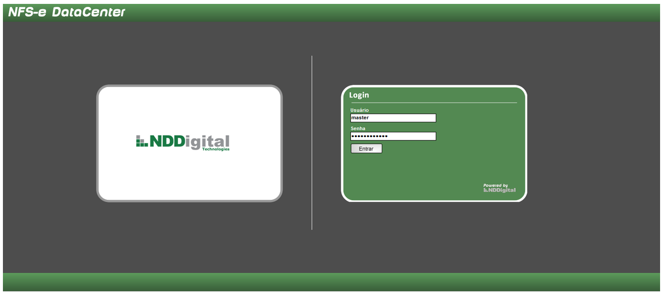 ConfigDataCenter8_Login do NFSe
