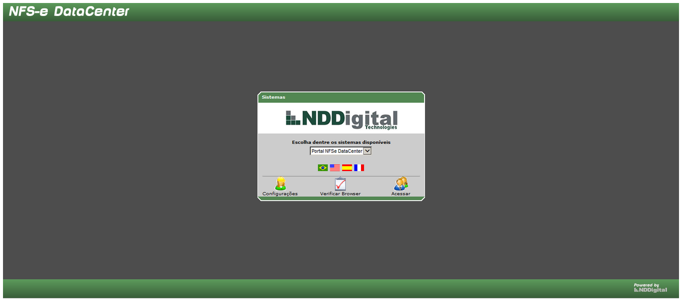 ConfigDataCenter7_Configurações do NFSe
