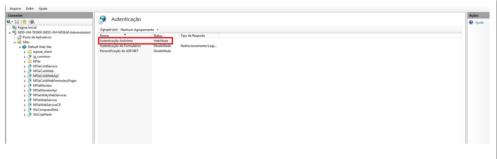 ConfigCold11_Autenticação