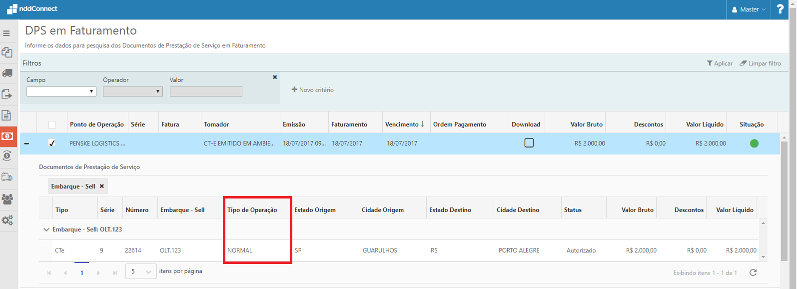 tipoOperacaoDPSEmFaturamento