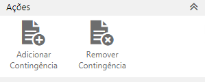 Controle de Contingência - Açoes