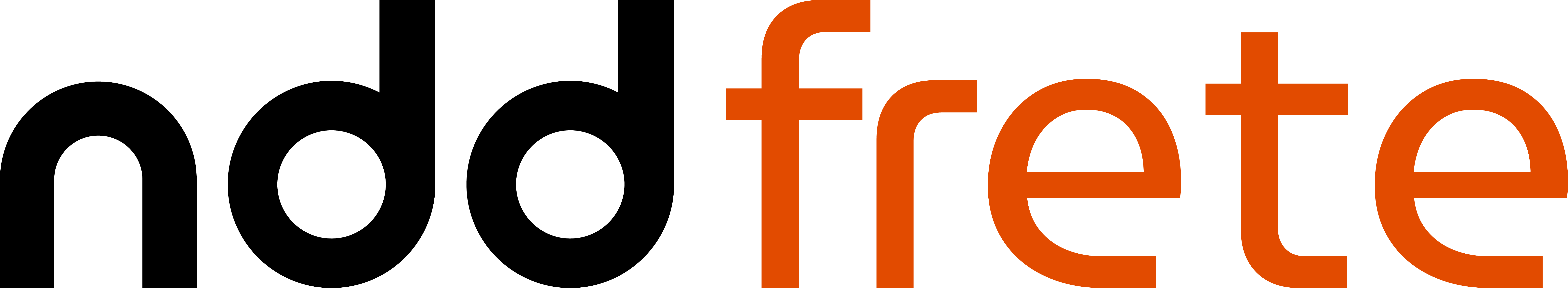 Logo NDD Frete - cor