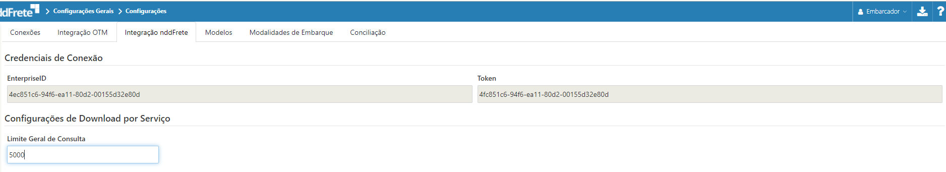 config_integracao_nddFrete